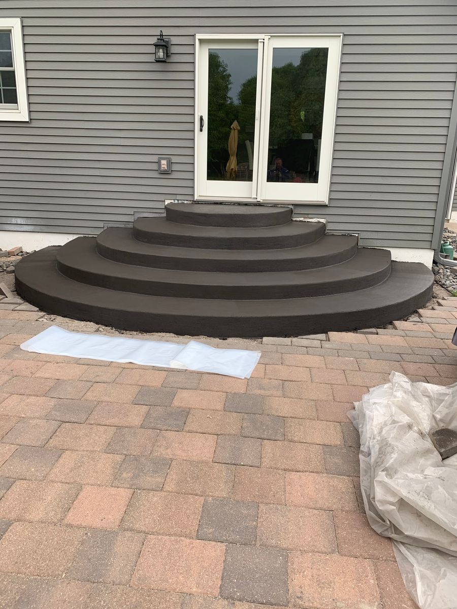 Patio Design & Installation for Karasch Concrete & Masonry in Sartell, MN