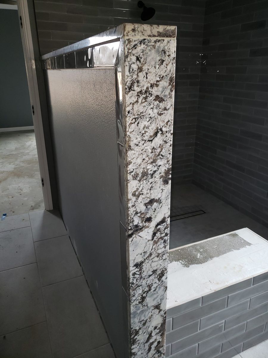 Bathroom Renovation for Top Hand Construction in Azle,  TX