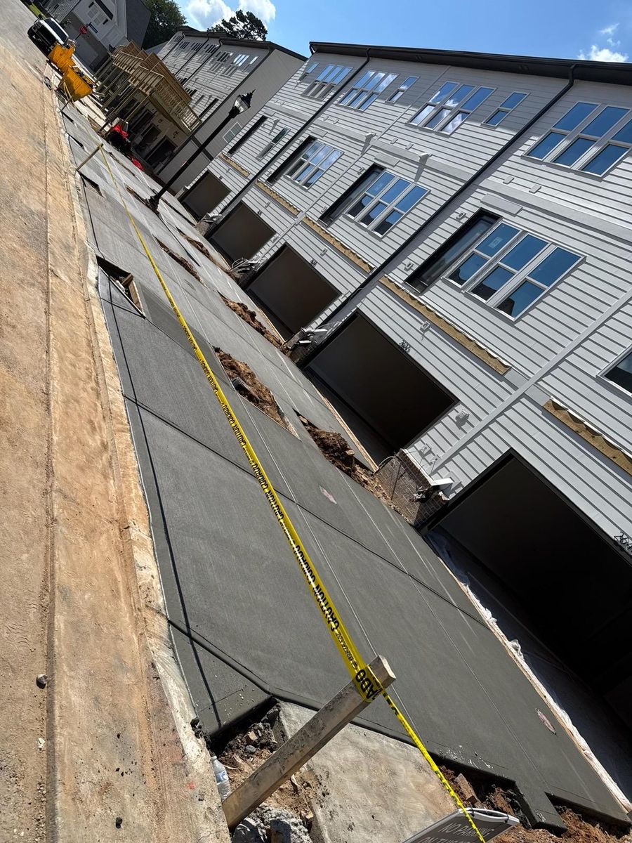 Residential Concrete for CANALES CONSTRUCTION in Marietta, GA