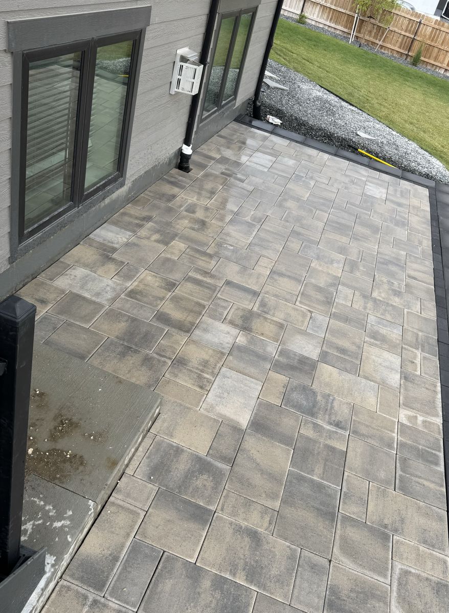 Paver Walkways and Patios for Precision Landscape in Casper, WY