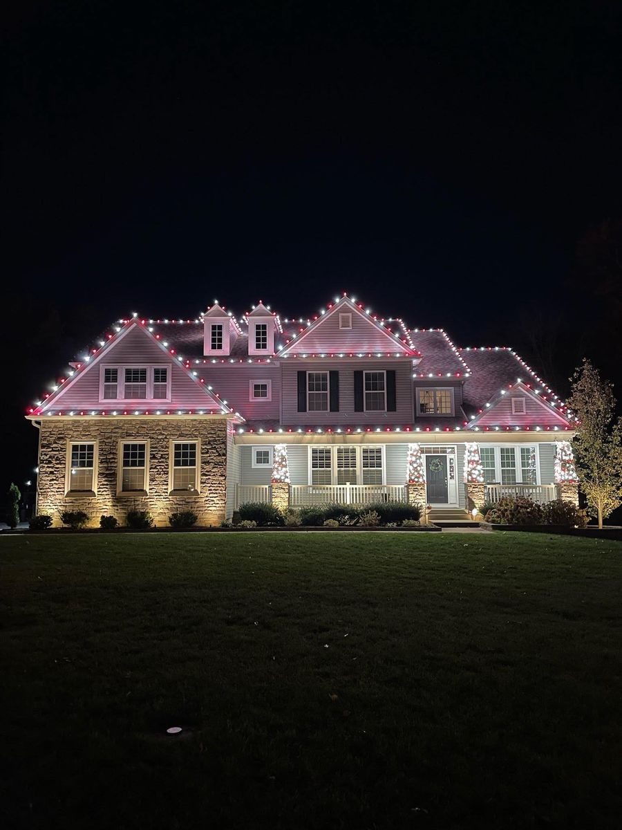 Permanent Lighting for Happy Holiday Christmas Lighting in Mullica Hill, NJ