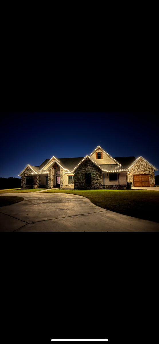 Christmas Lights for Landscape Legends in Roanoke, TX