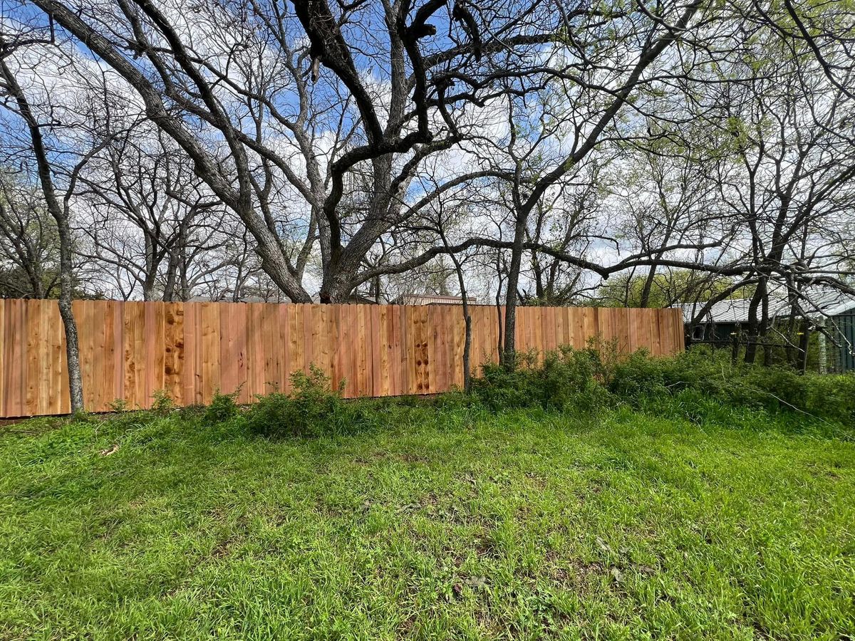 Fence Installation for Precision Fence and Gates in Burleson, TX