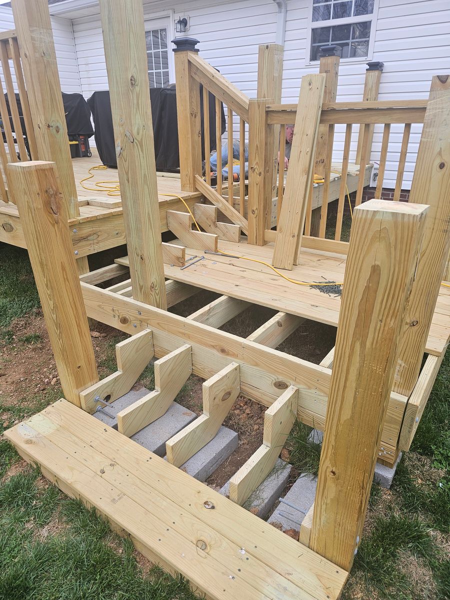 Decking for A&D Home Improvements in Cleveland, TN
