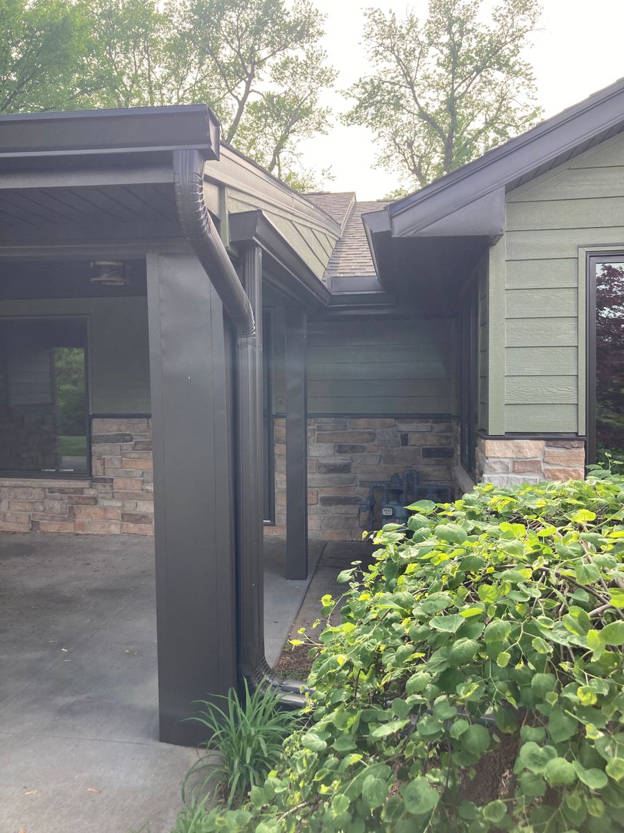 Residential Gutter Cleaning for The Gutter Man Seamless in Lexington, NE