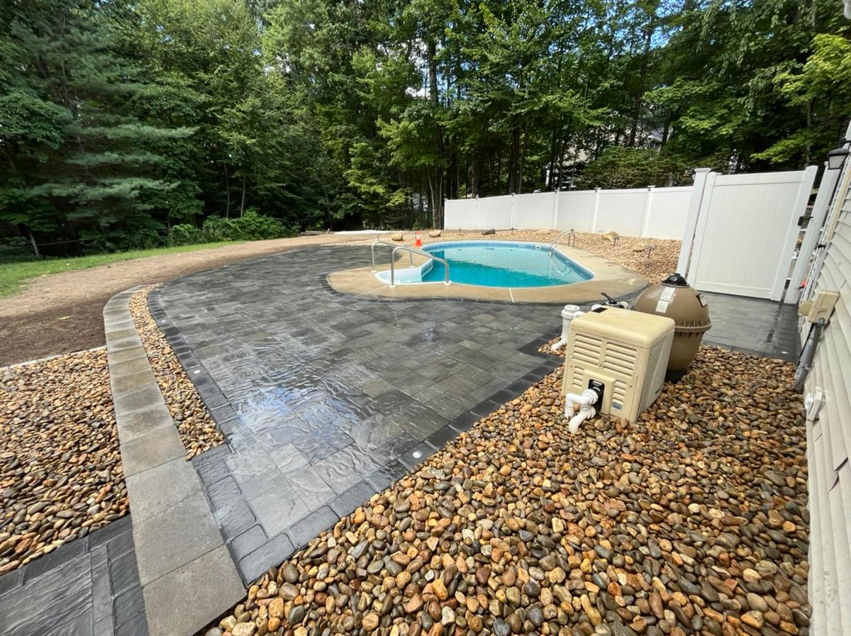 Hardscaping - Patios, Walkways, Retaining walls for Martin's Landscaping & Construction in Manchester, NH