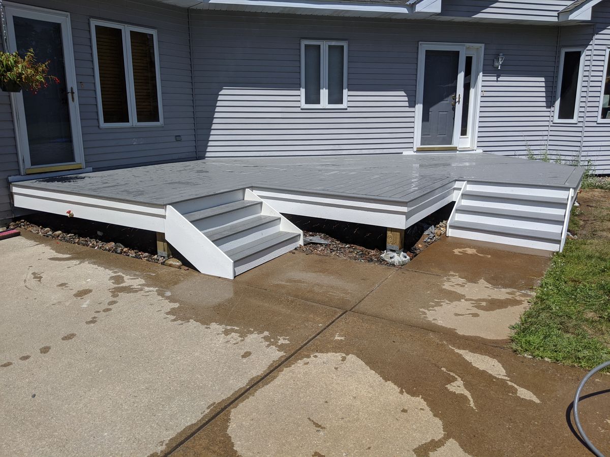 Porch and Patio Installation for Radke Deck Works & Remodeling in Elk River,  MN