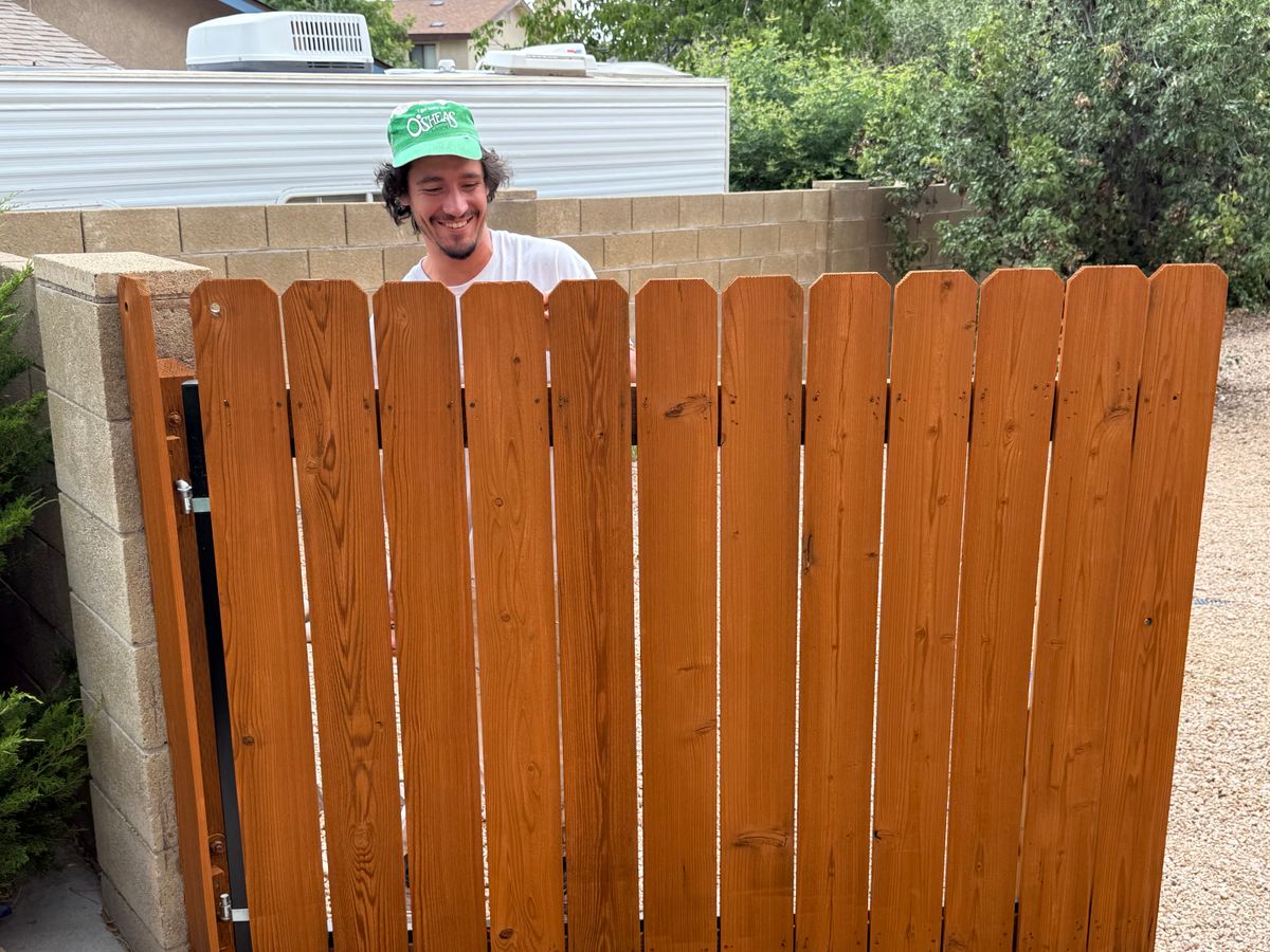 Fence & Deck Staining for True Vision Painting in Prescott Valley, AZ