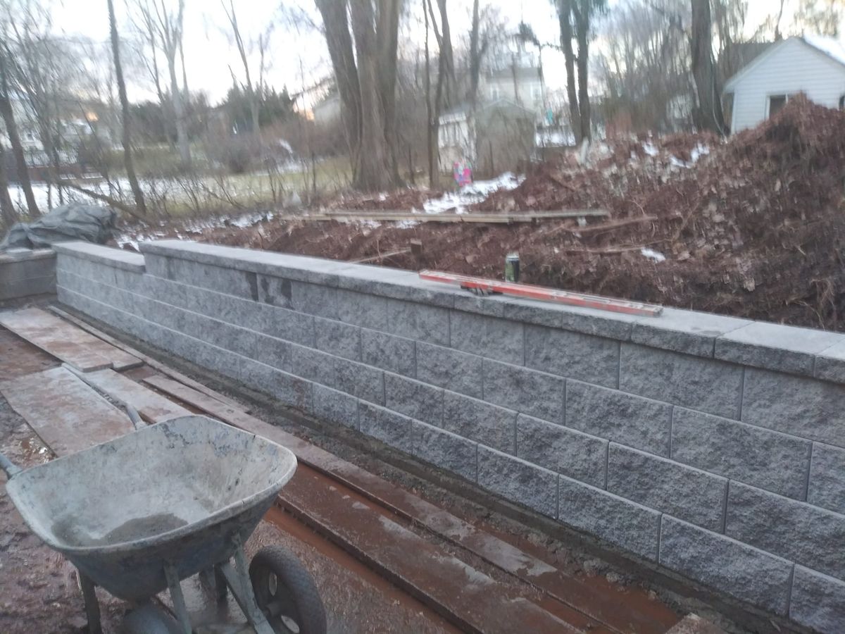Block Work for PM Masonry in Manville, NJ