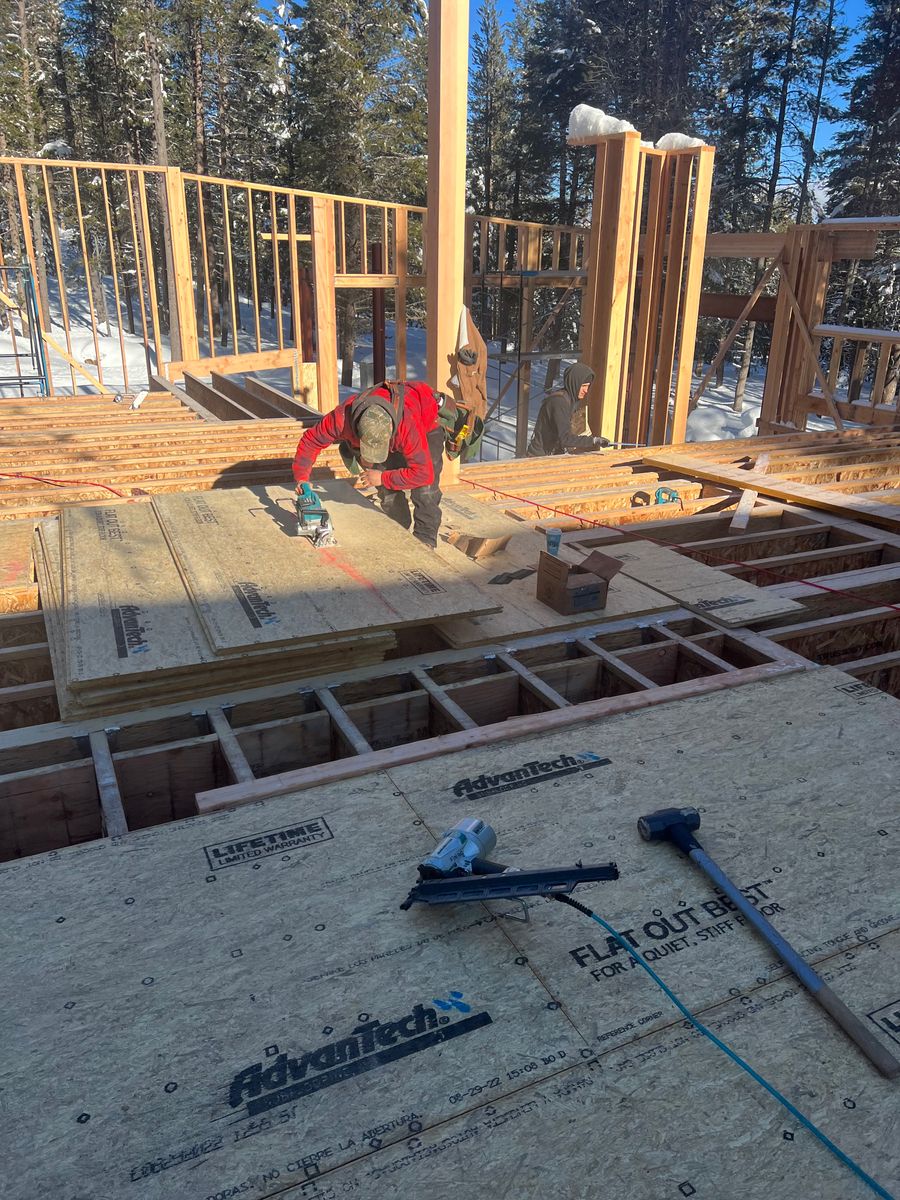 Framing for Barraza Construction Inc in Truckee, CA