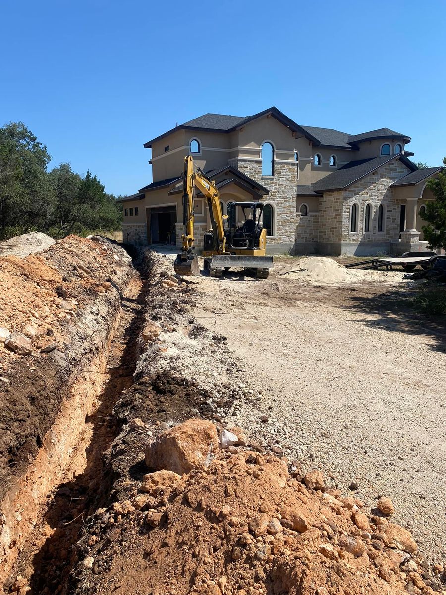 Sewer Line Installation  for KOT Construction LLC  in Lytle, TX