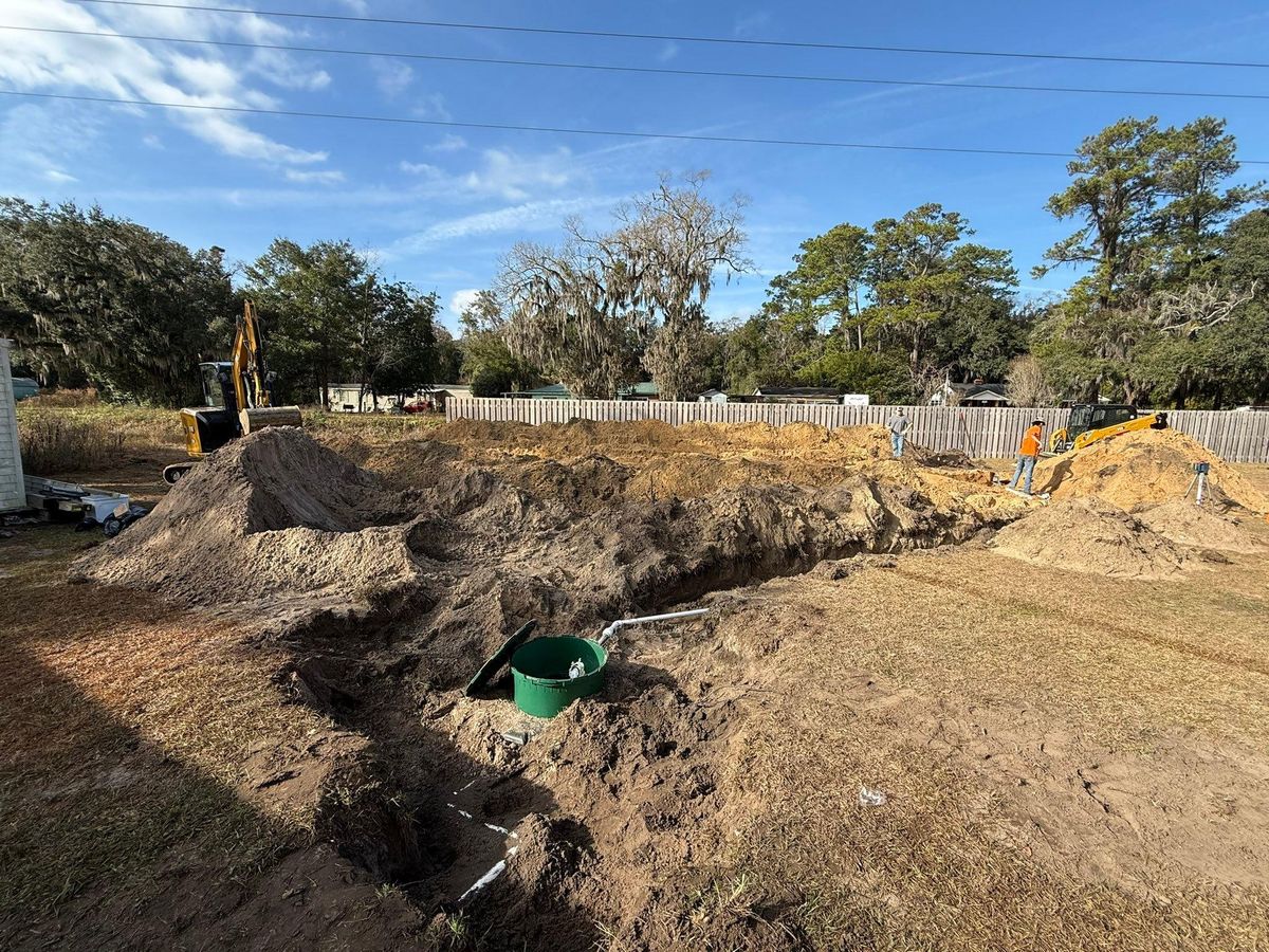 Septic Drain-Field Repair for TideCo Septic in Brunswick, GA