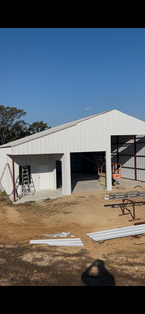 Oklahoma Residential Steel Buildings ( shops, Barndominiums, add-ons) for A-N-H Construction LLC in Oklahoma City, OK