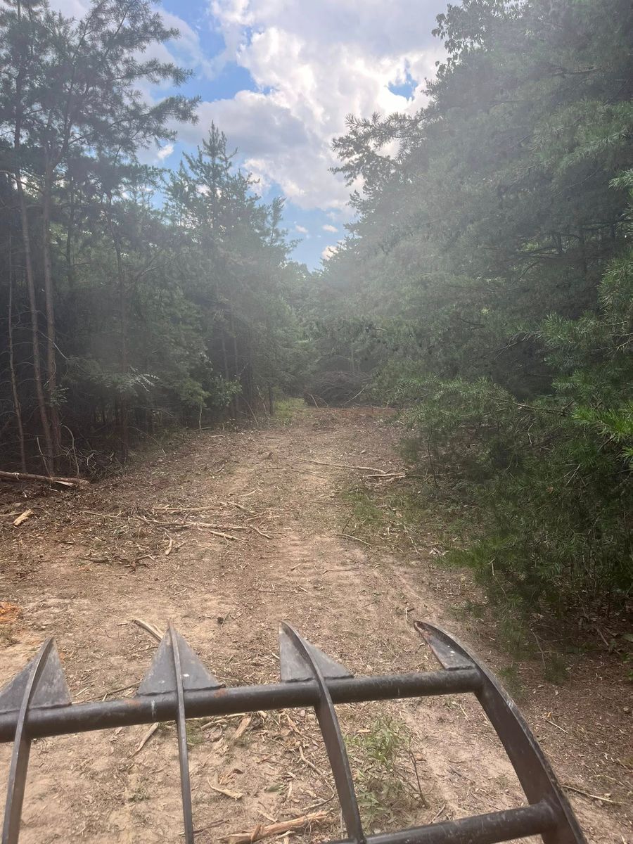 Brush cutting/clearing for Southside Land Management in Gretna, VA