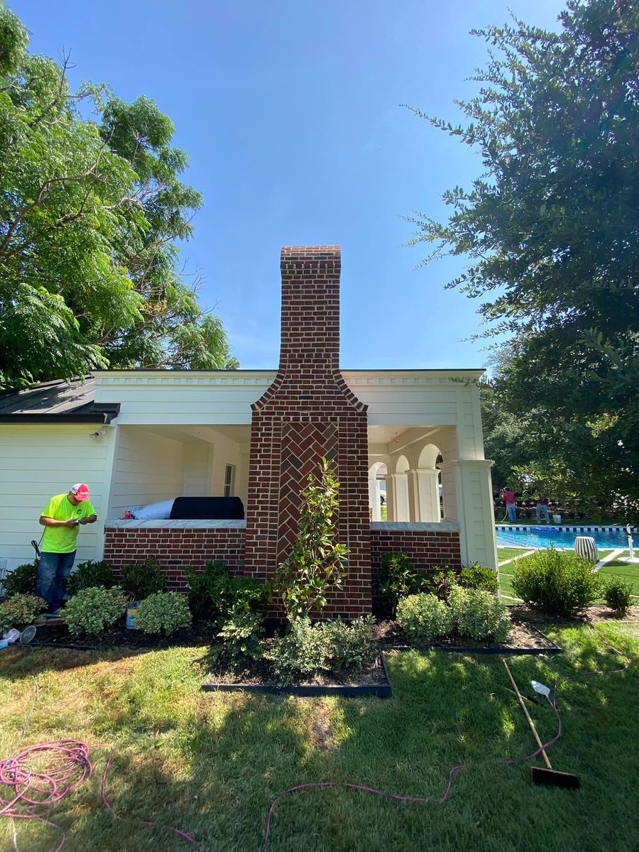 Chimney Repairs for Bronco Masonry Inc. in Dallas, TX