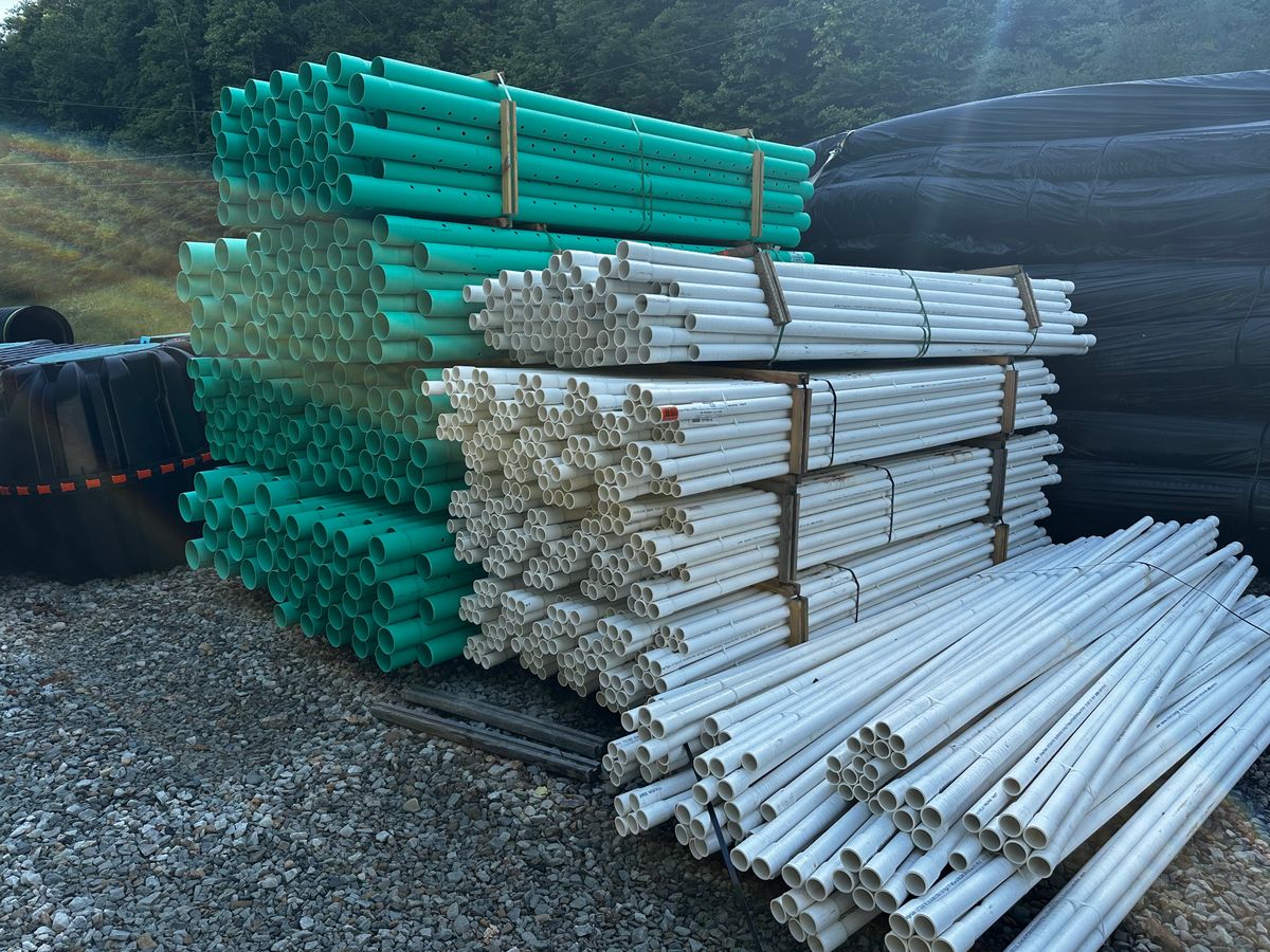 Sale of hdpe waterline for SNL AERATION in Pecks Mill,,  WV