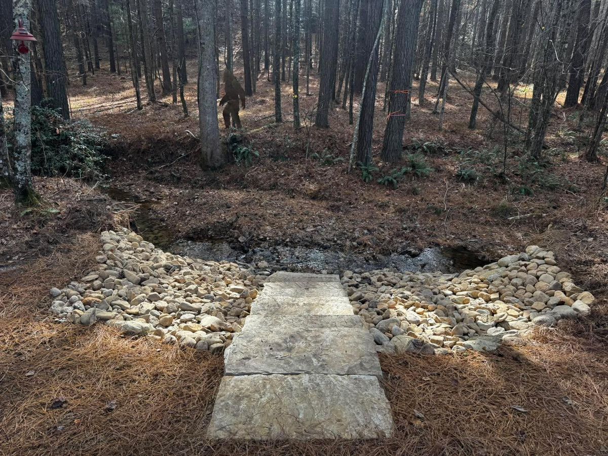 Retaining Wall Construction for C & D Landscaping Services, LLC in Blairsville, GA
