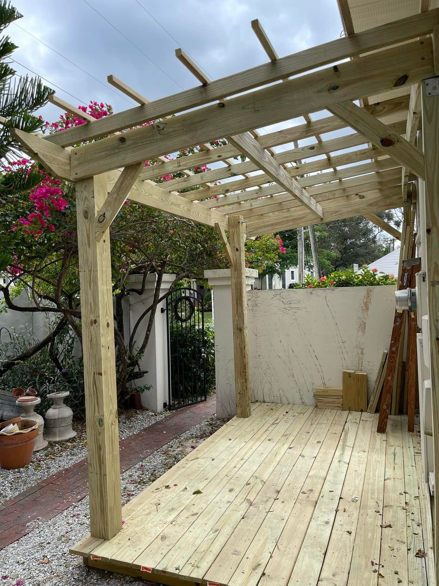 Deck & Patio Installation for Marr Tile & Stone in Tampa, FL