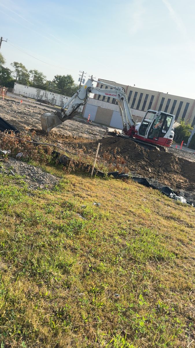 Site Preparation and Cleanup for Elevated Concrete and Home Improvements in Belleville, MI