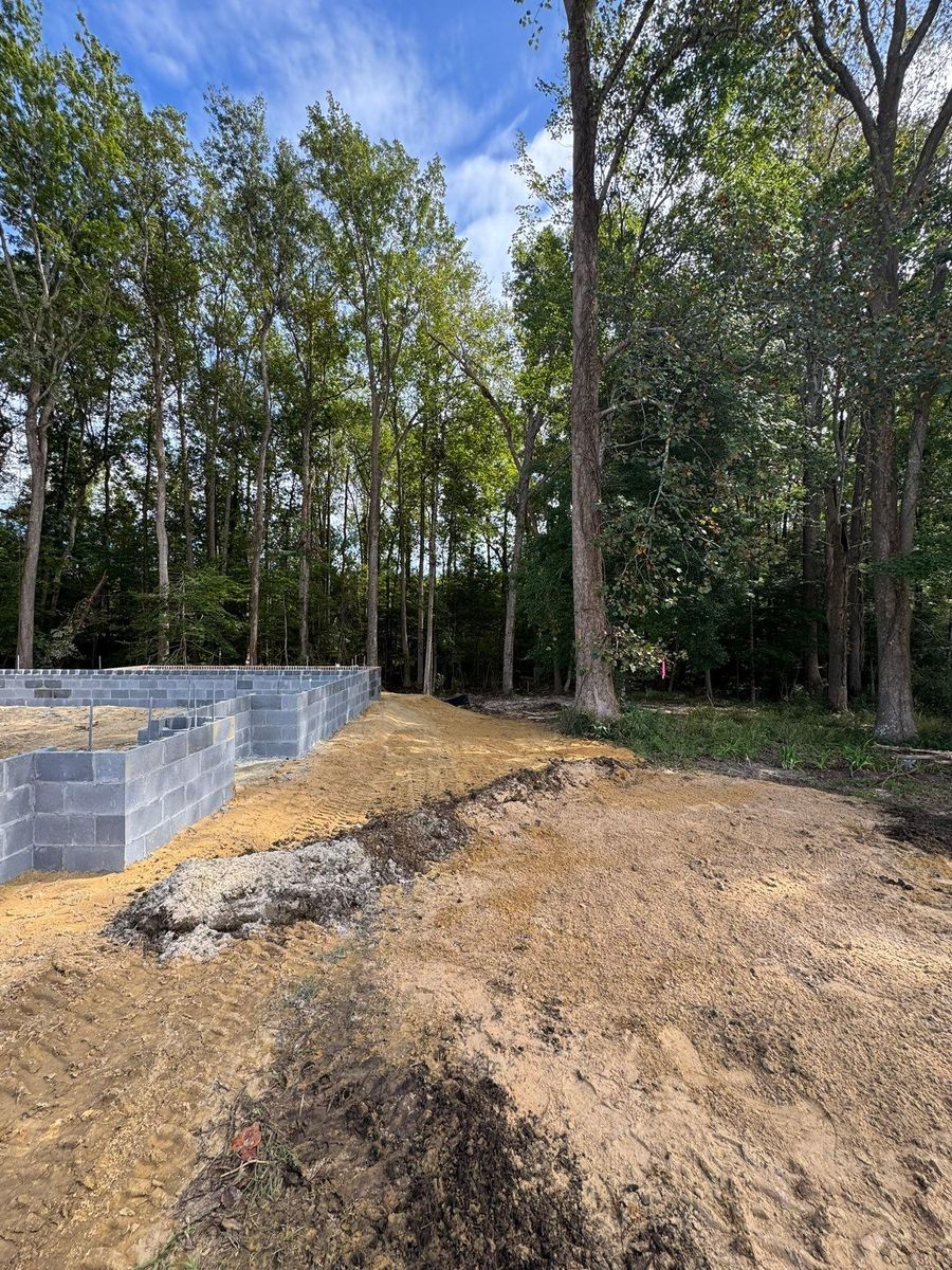 Land Grading for Beards Creek Construction LLC in Grantsboro, NC