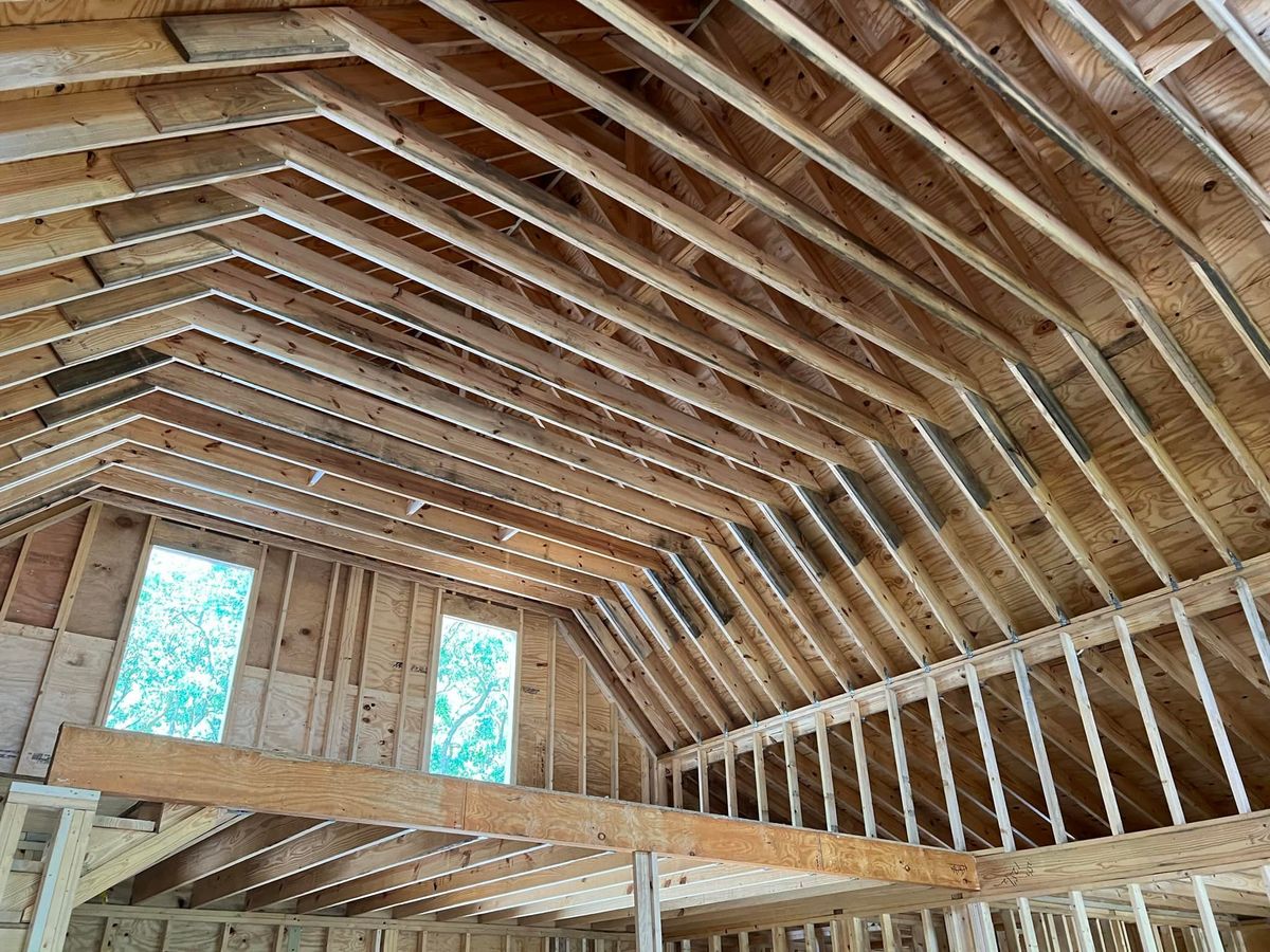 Framing for Supreme General Contracting in Goose Creek, SC