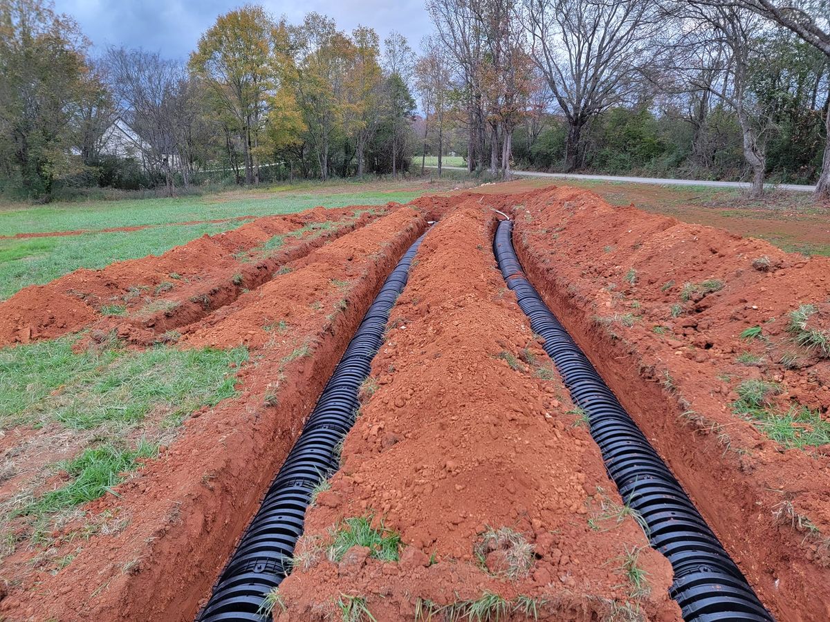 Site Preparation for H&H Earthworks in Decherd, TN