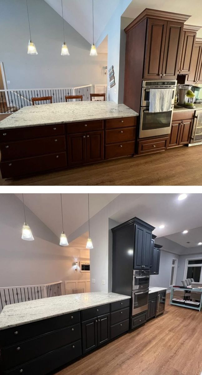 Kitchen and Cabinet Refinishing for MF Painting in Roanoke Rapids, NC