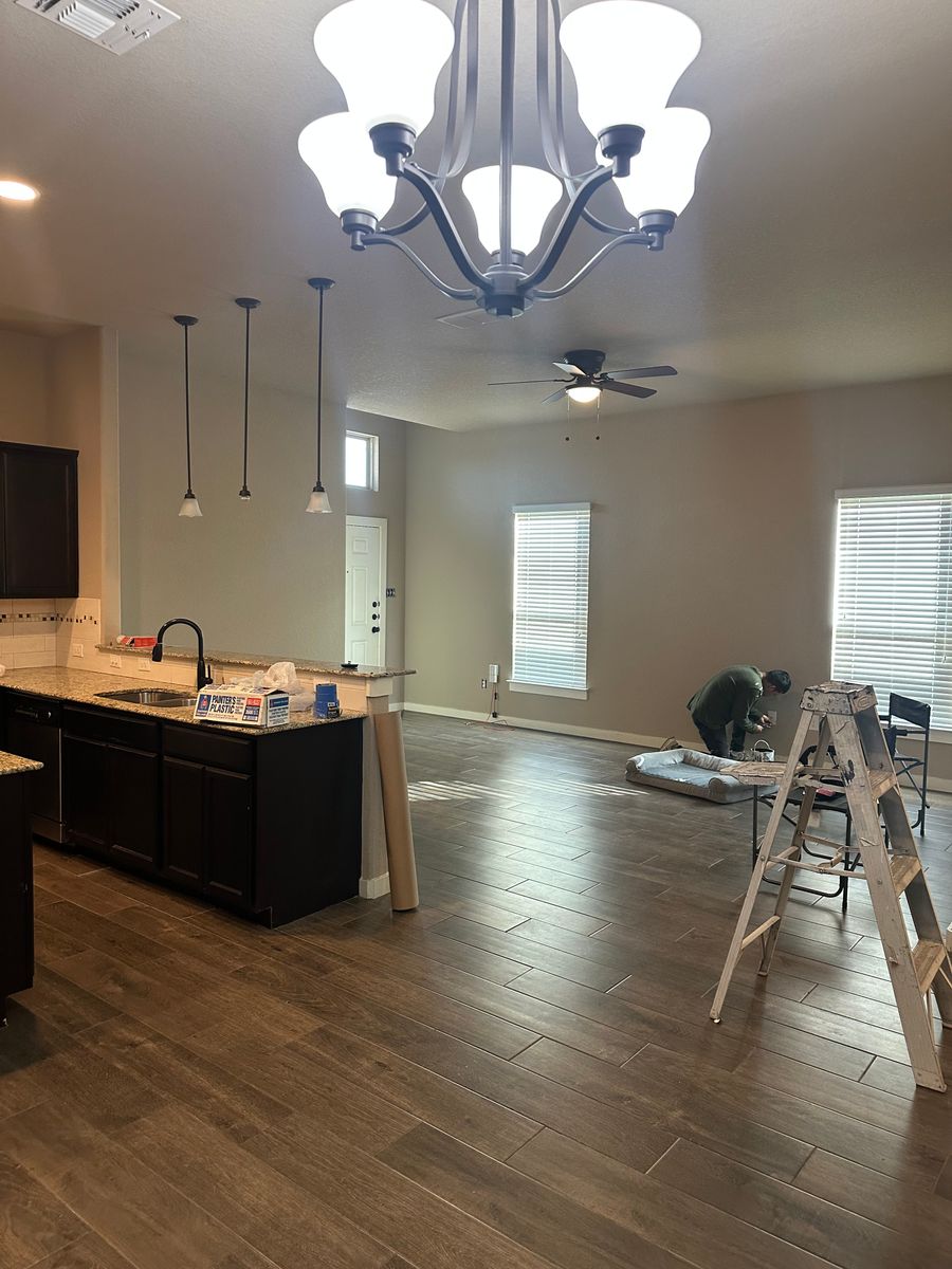 Interior Painting for GEOS Painting in New Braunfels, TX