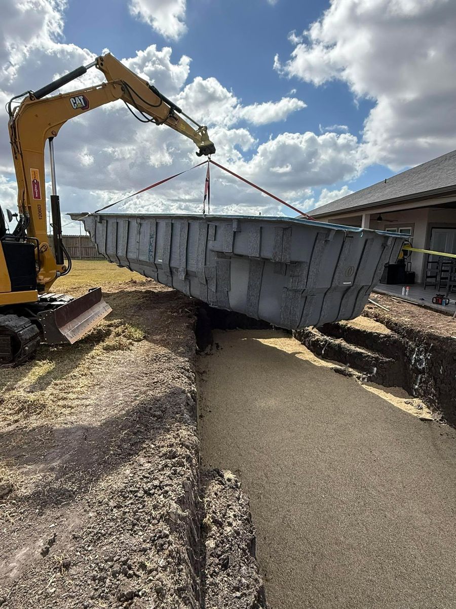 Concrete Flatwork for Keen Decorative Concrete in Corpus Christi, TX