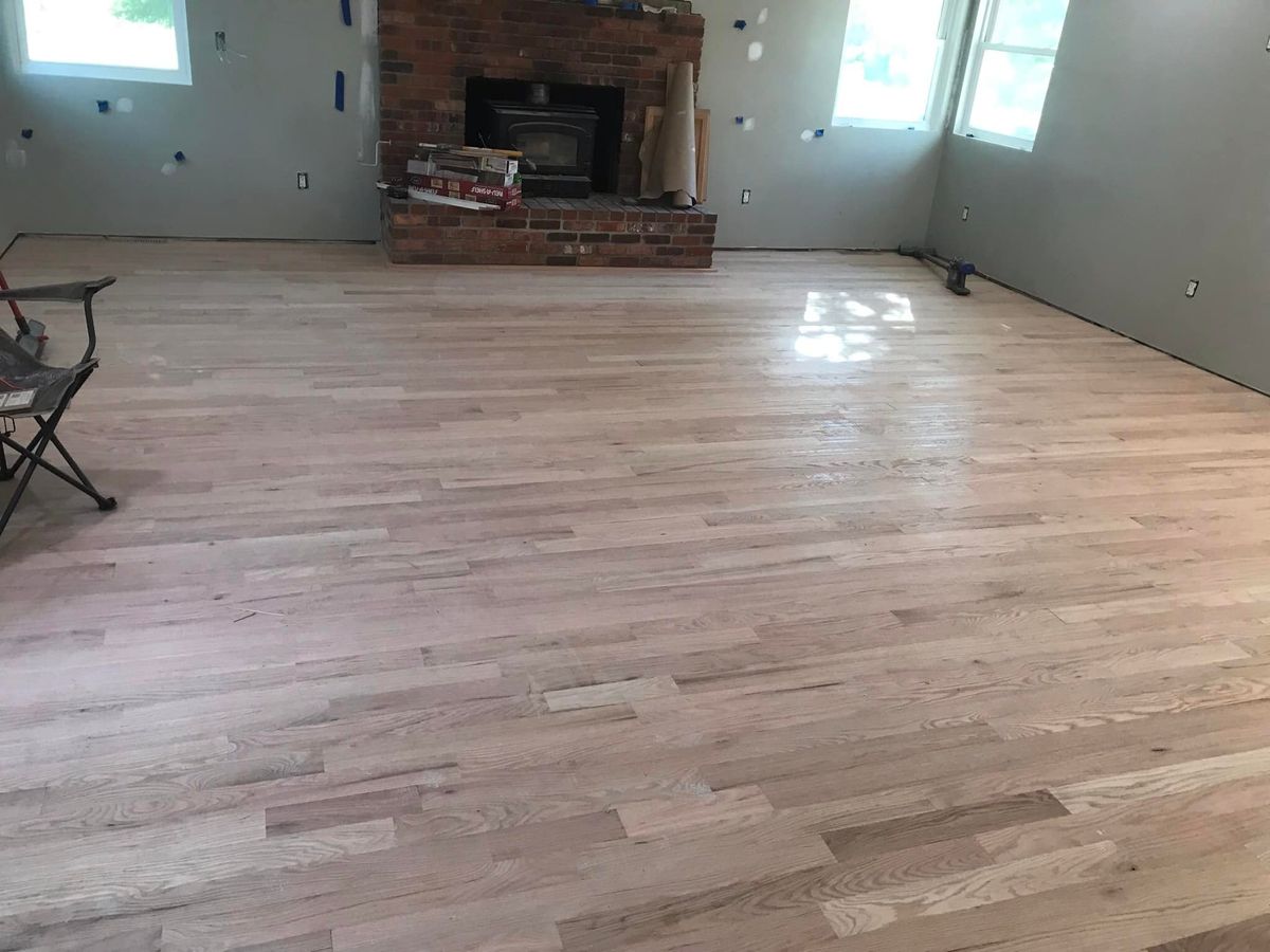 Hardwood Floor Installation for Ellis Custom Floors in Newport, Washington