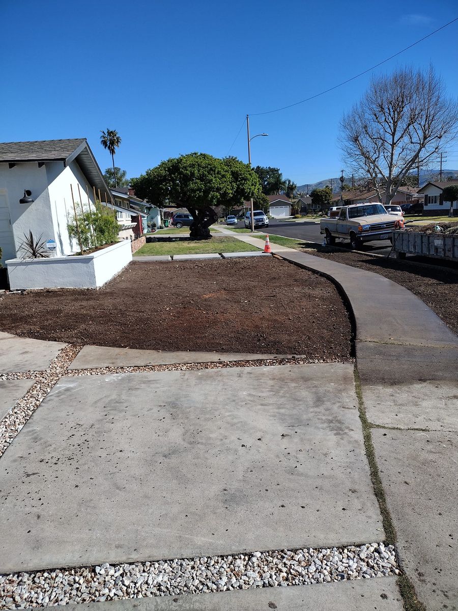 Mulch Installation for Sierra Landscape in Tustin, CA