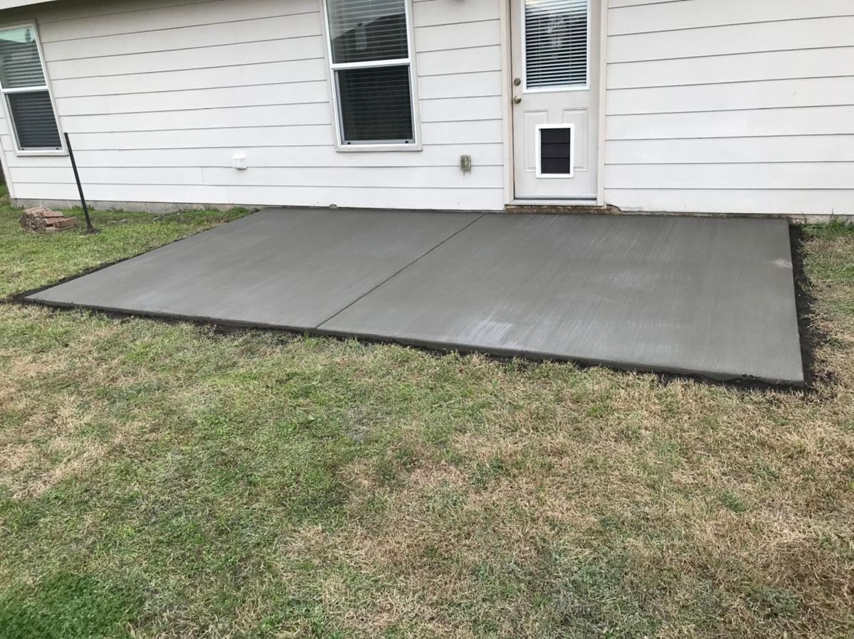 Concrete Slab Construction for New Gen Concrete in Keller, TX