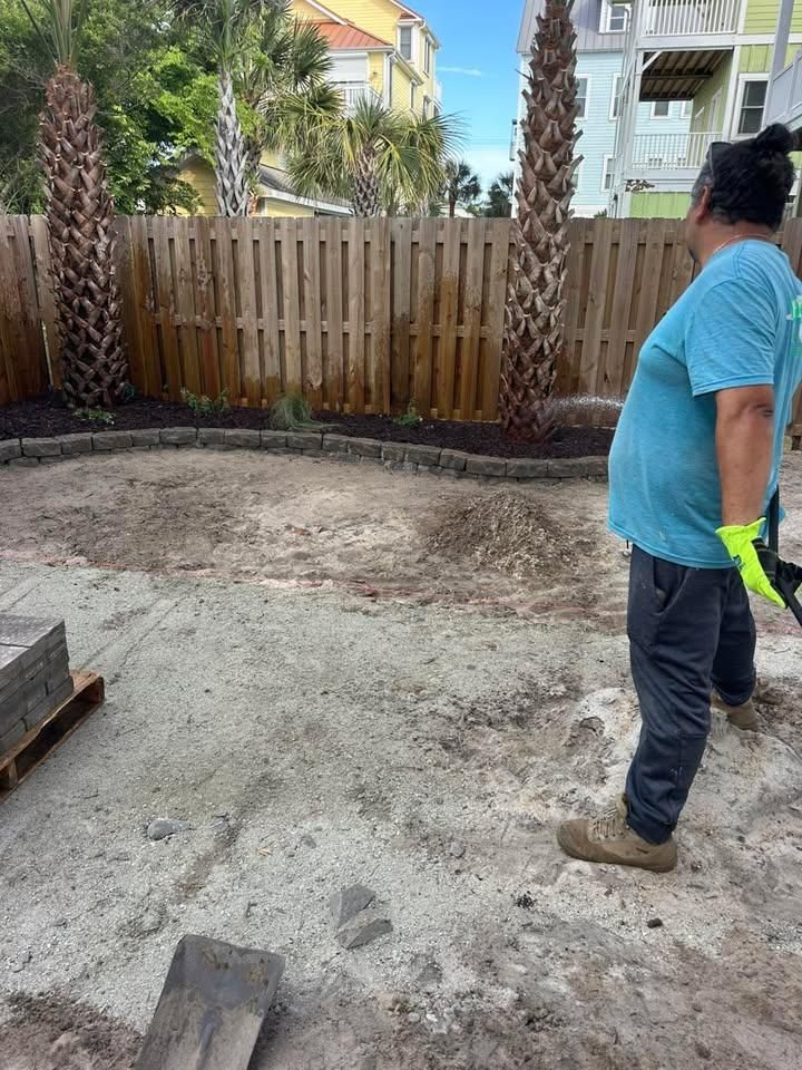 Hardscaping for Carolina Odd Jobs Inc. in Sneads Ferry, NC