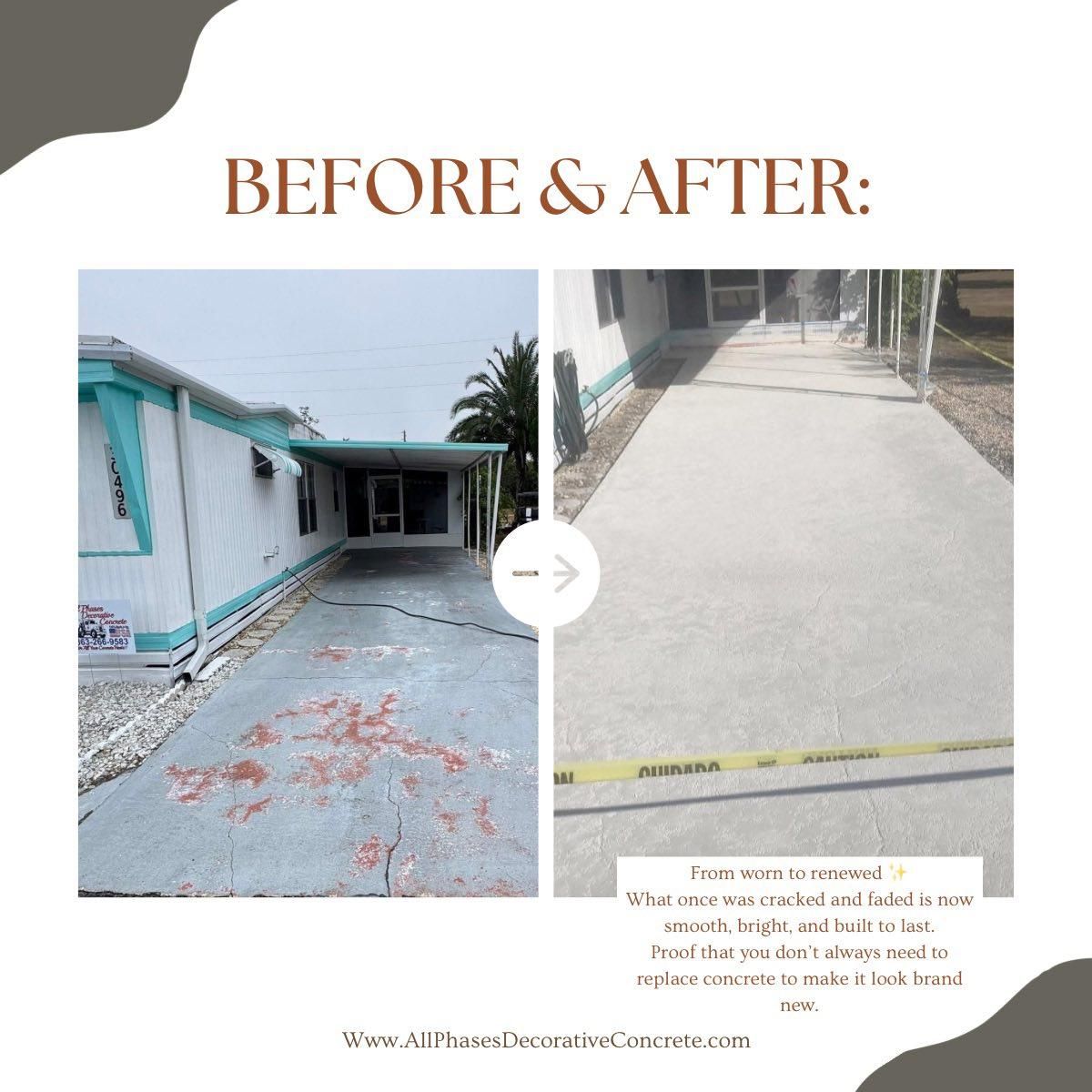 Structural Repairs for All Phases Decorative Concrete in Sebring, FL