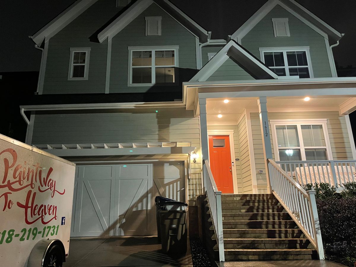 Exterior Painting for Paintway to Heaven in Raleigh, NC