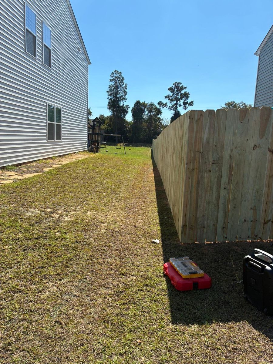 Fence Repair for JB Nealy Fence in Elgin, SC