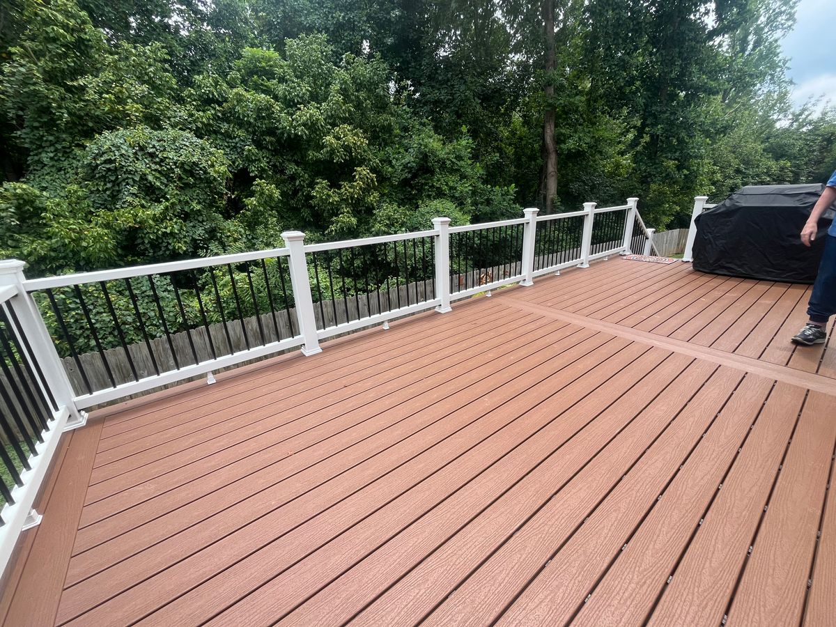 Porch Builds for Hughes Builders LLC in Greensboro, NC