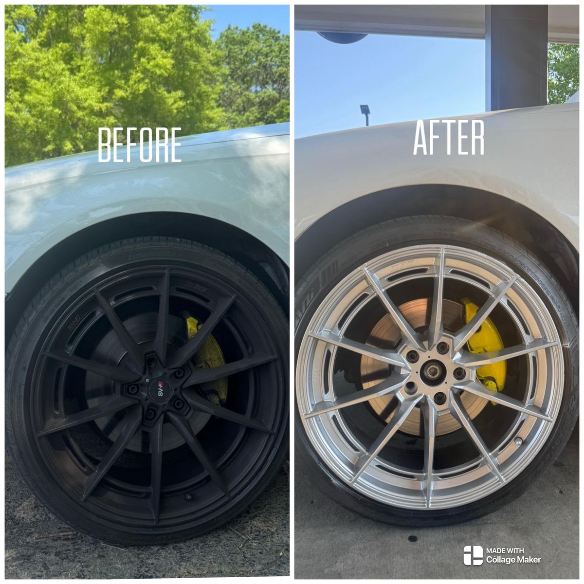 wheel painting for Kodupaints in Riverdale, GA