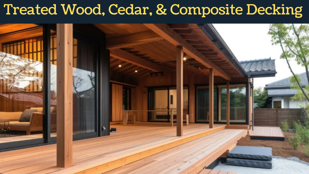 Deck Construction for Texas Estate Construction in West University Place, TX