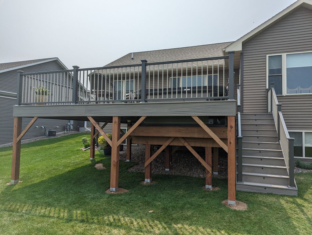 Deck & Patio Installation for RBM Construction Inc. in Eau Claire, WI