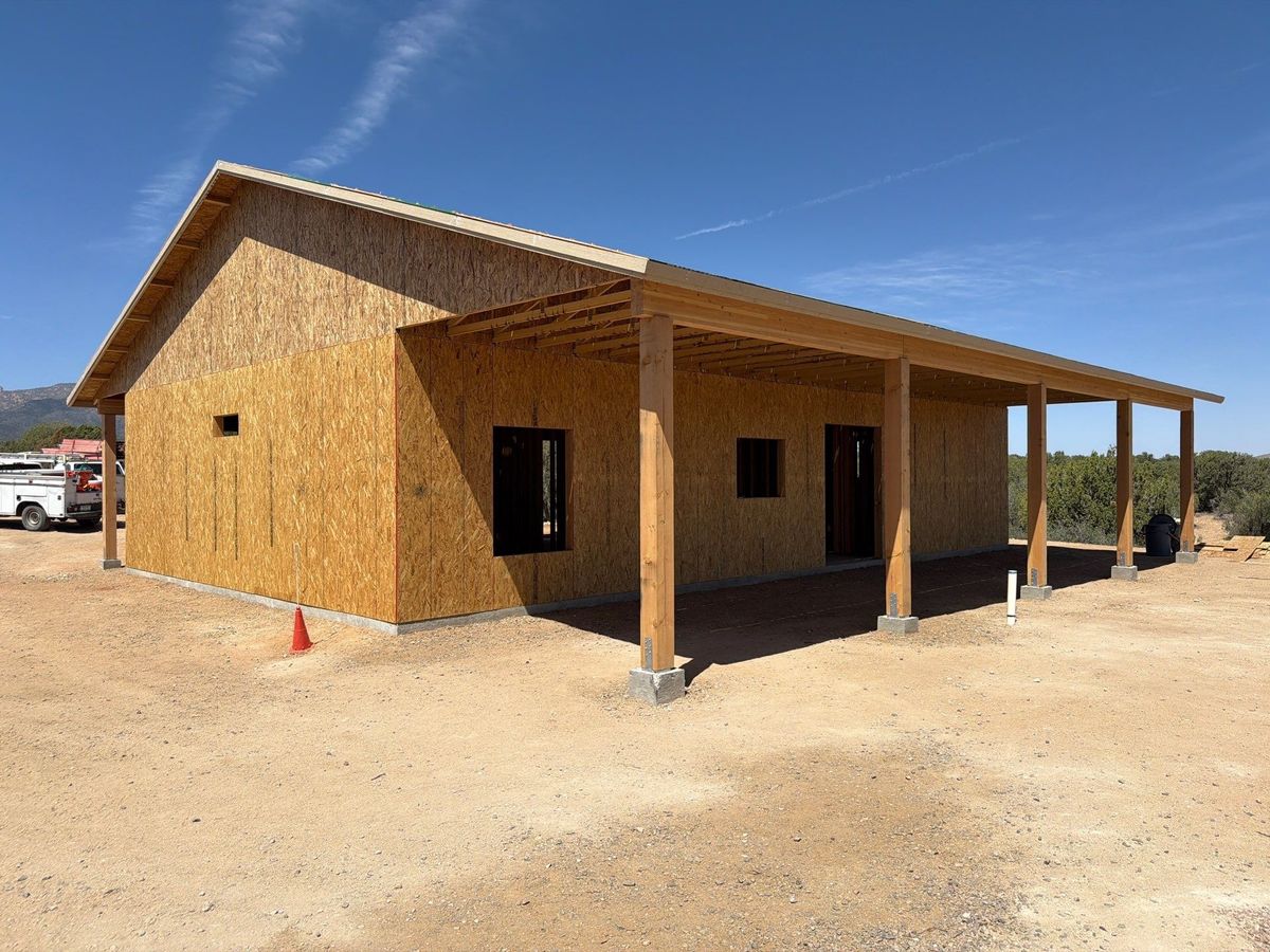 Framing for Ant Farm Construction in Kingman, AZ