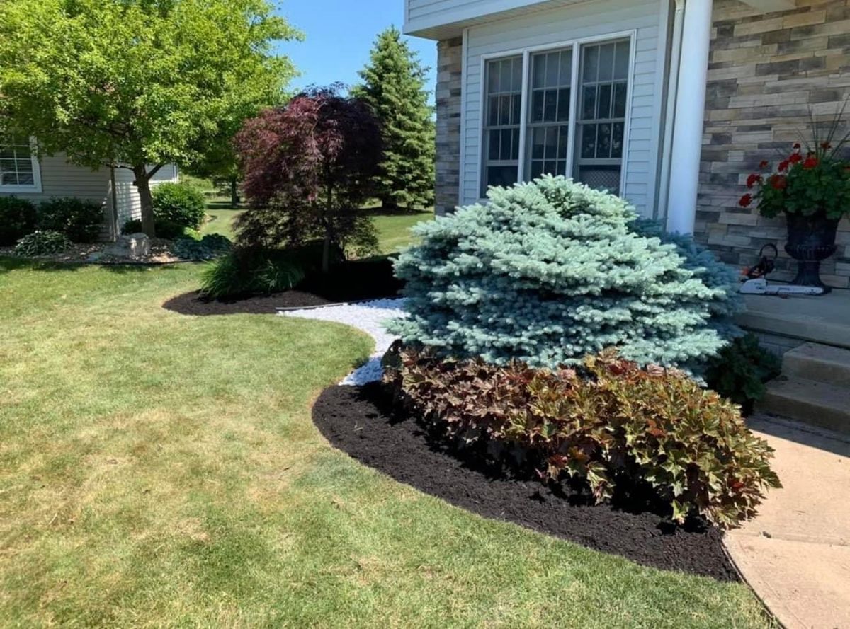 Landscape Deisgn & Install for Turf Rehab in Huron, OH