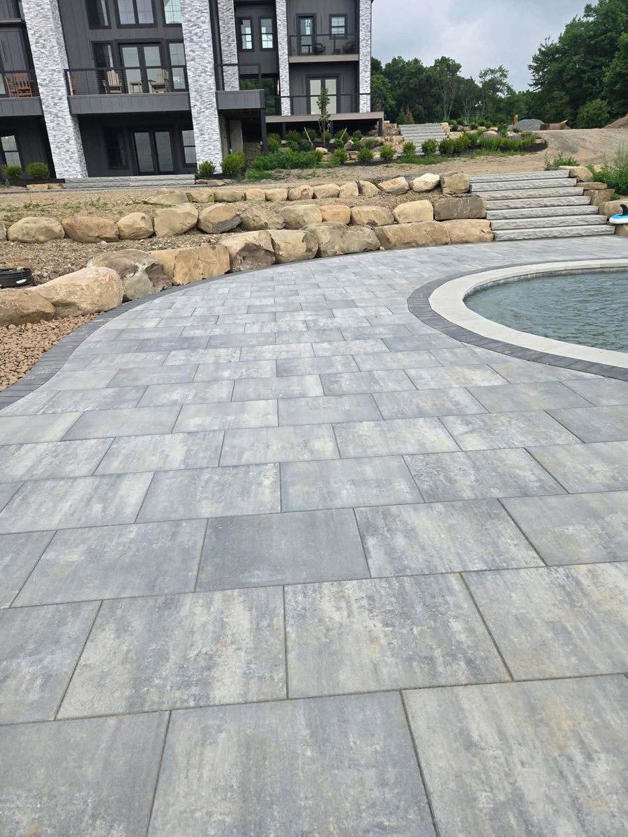 Hardscape Installation for Tony Monaco Landscaping Inc. in Orange County, NY