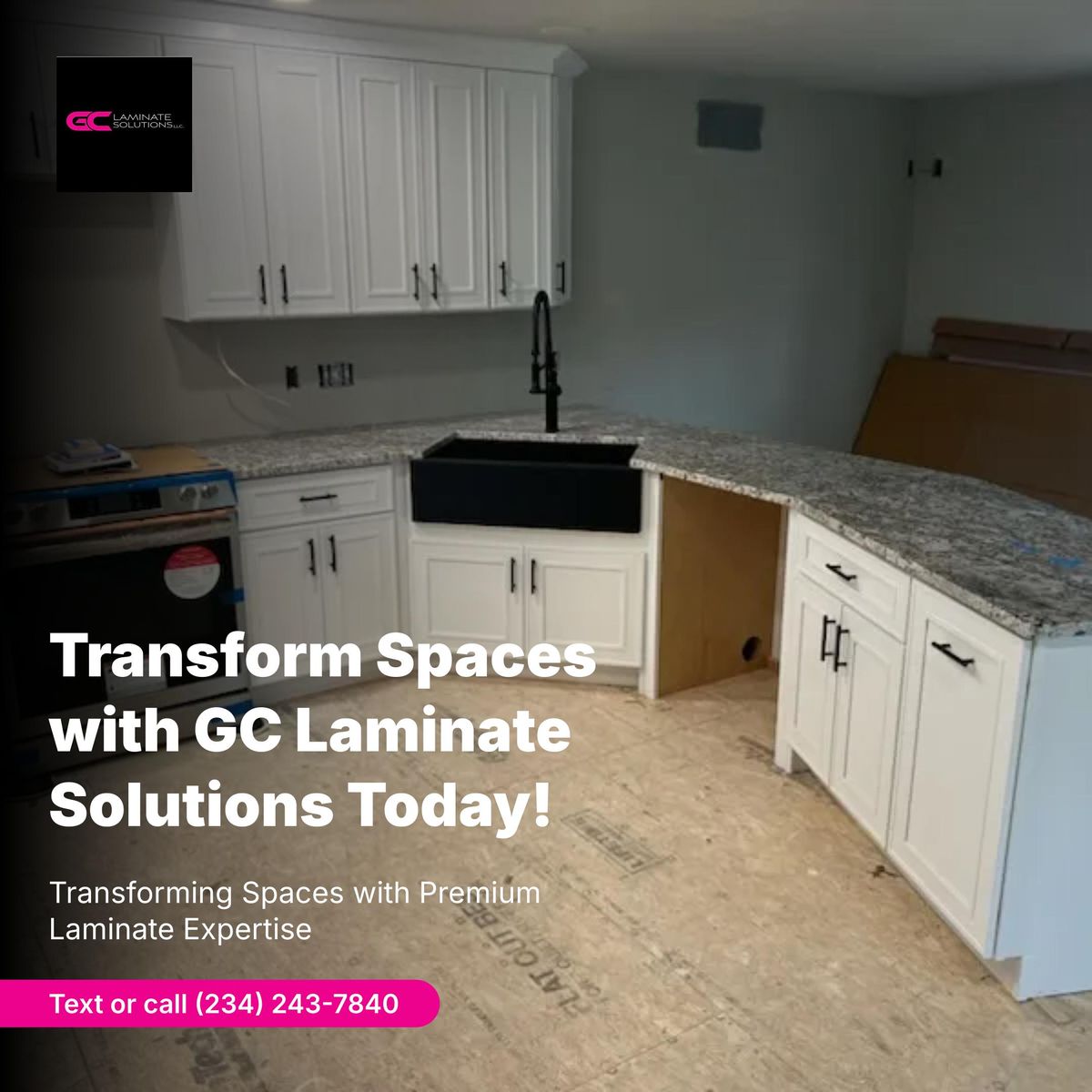 Cabinetry (Residential and commercial) for GC Laminate Solutions in Lordstown, OH