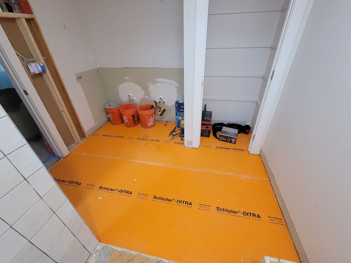 Tile Installation for GVL Renovations in Greenville, SC