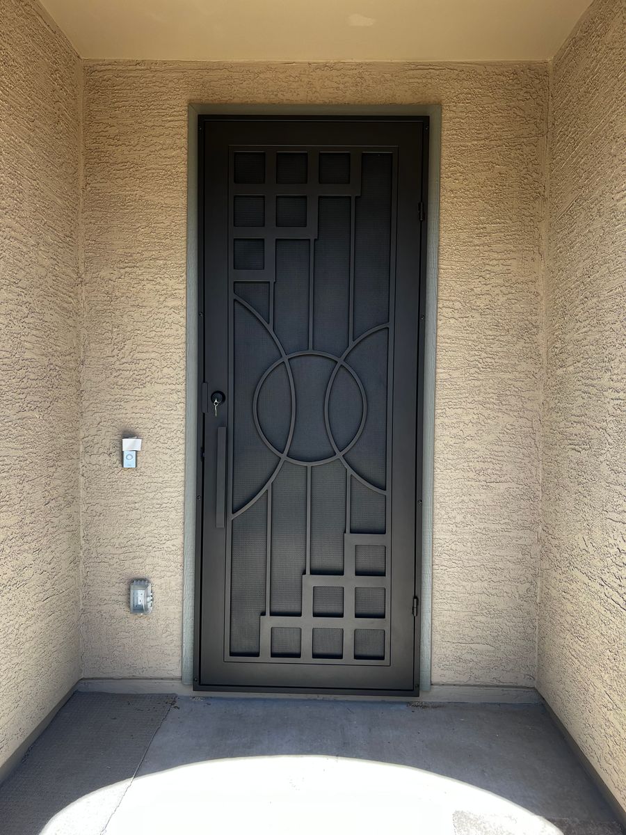 Modern Security doors for Metal Art Deco in Glendale,  AZ