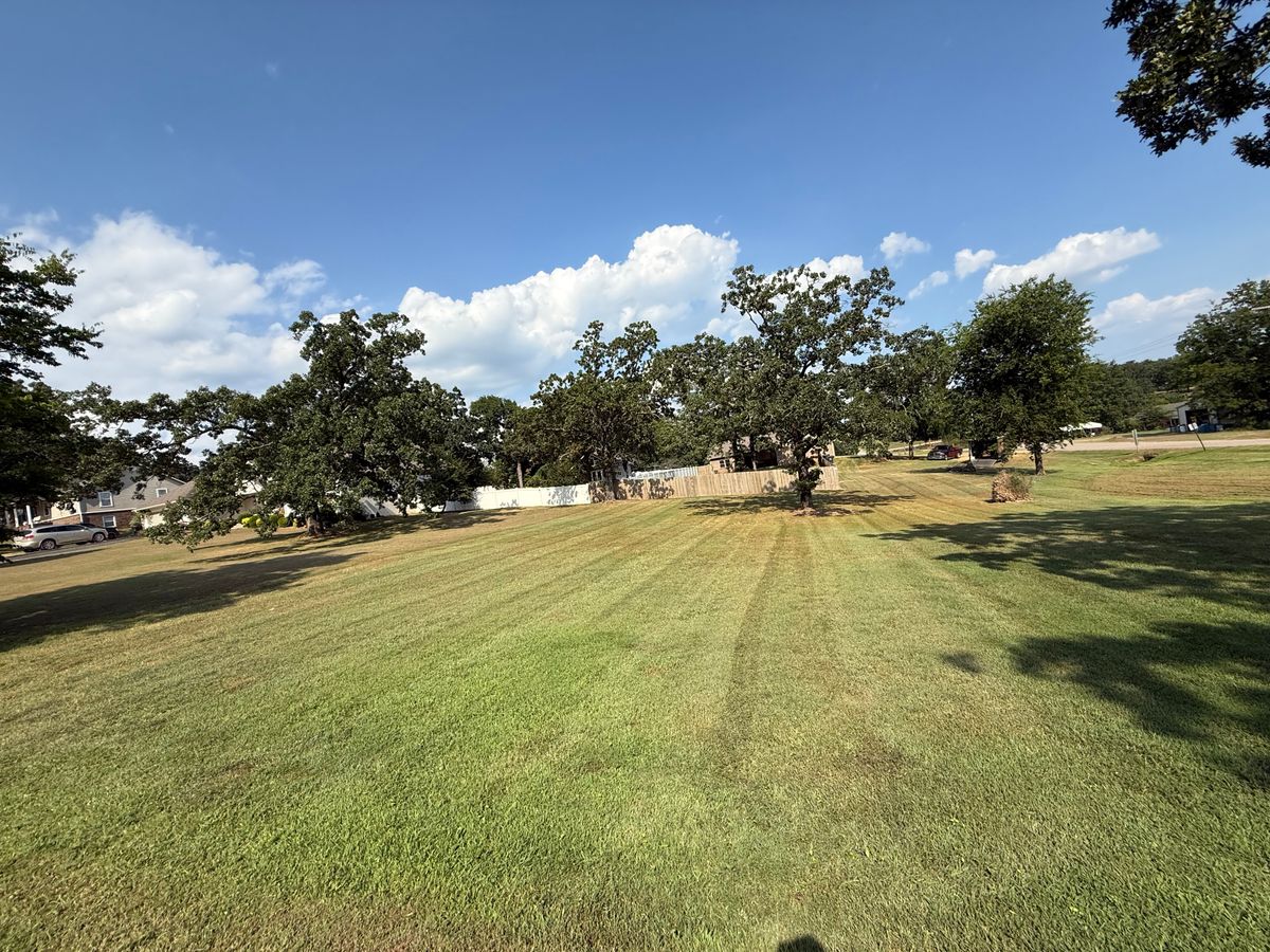 Mowing for Sandoval Lawn Care in Muldrow, OK