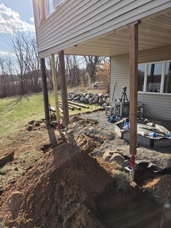 Pier Installation for Elite Piers LLC in East Bethel, MN