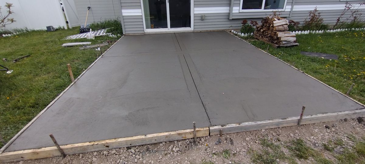 Patio Construction for C&J Hauling in Shakopee, MN