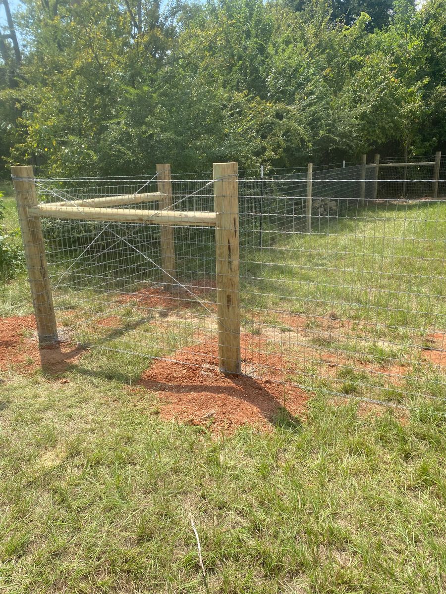 Fence Installation for Aguilar Fencing and Gates in Longview, Texas